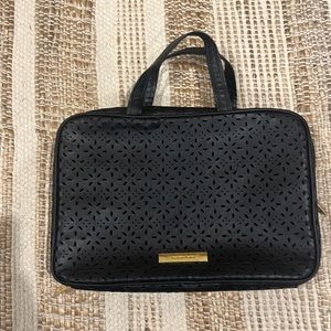 Black Travel Toiletry Carrier.